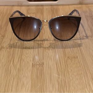 Kate spade cat eye JABREA/S sunglasses brown/gold/blue EUC